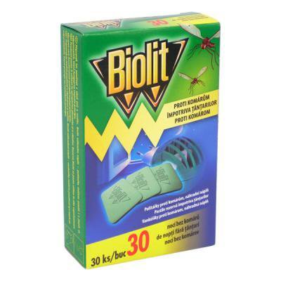 Biolit El.odpařovače NN polštářky 30ks | Chemické výrobky - Hubiče, odpuz.hmyzu, šampony pro psy Biolit El.odpařovače NN polštářky 30ks | Chemické výrobky - Hubiče, odpuz.hmyzu, šampony pro psy